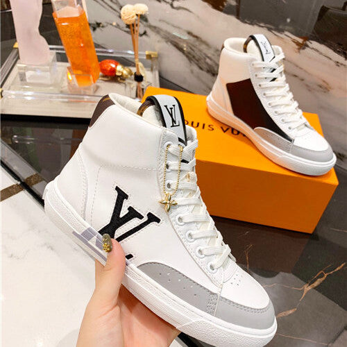 High Quality Luxury LV Charlie High Top Sneaker alternate view