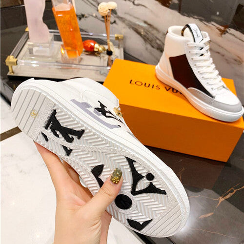 High Quality Luxury LV Charlie High Top Sneaker product detail