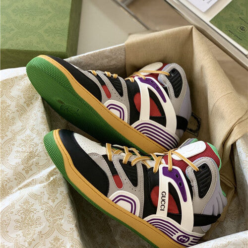 High Quality Luxury Gucci Basket High Top Sneakers product detail