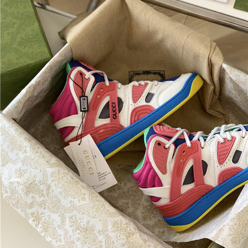 High Quality Luxury Gucci Basket High Top Sneakers – Style 13907 product detail
