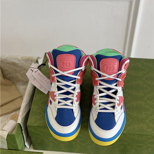 High Quality Luxury Gucci Basket High Top Sneakers – Style 13907 alternate view
