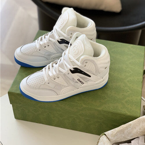 High Quality Luxury Gucci Basket High Top Sneakers – Style 17299 alternate view