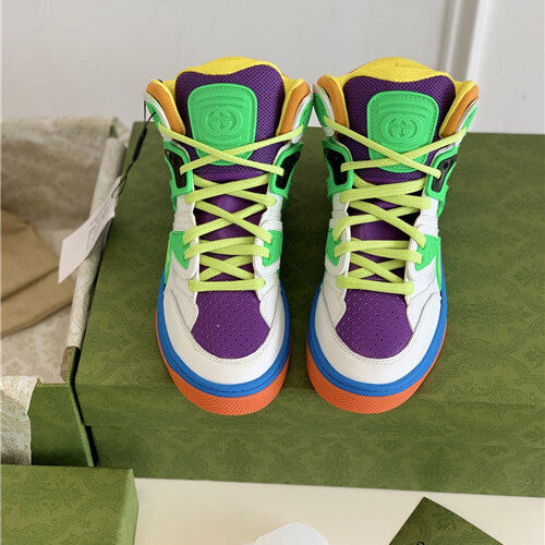 High Quality Luxury Gucci Basket High Top Sneakers – Style 48371 product detail