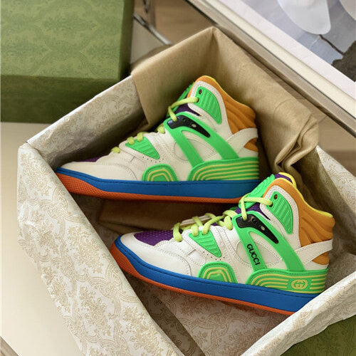 High Quality Luxury Gucci Basket High Top Sneakers – Style 48371 product detail