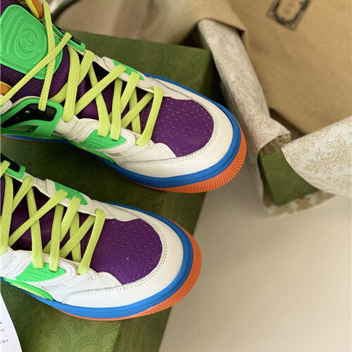 High Quality Luxury Gucci Basket High Top Sneakers – Style 48371 product detail