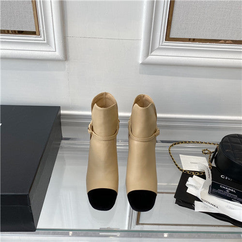 High Quality Luxury Chanel High-Heeled Boots – Style 85222 alternate view