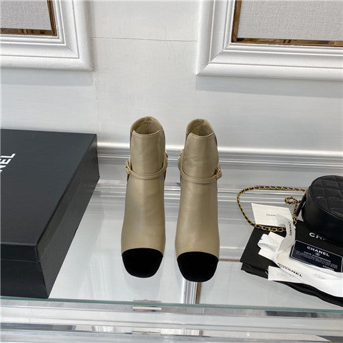 High Quality Luxury Chanel High-Heeled Boots – Style 34950 alternate view