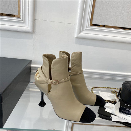 High Quality Luxury Chanel High-Heeled Boots – Style 34950