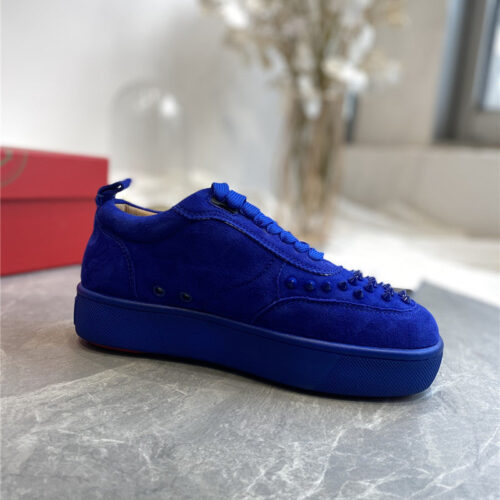 High Quality Luxury Christian Louboutin Louis Junior Spikes Sneakers – Style 01076 product detail