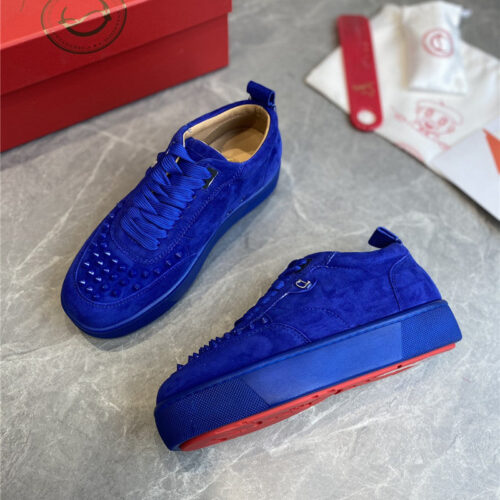 High Quality Luxury Christian Louboutin Louis Junior Spikes Sneakers – Style 01076
