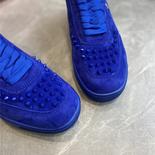 High Quality Luxury Christian Louboutin Louis Junior Spikes Sneakers – Style 01076 product detail