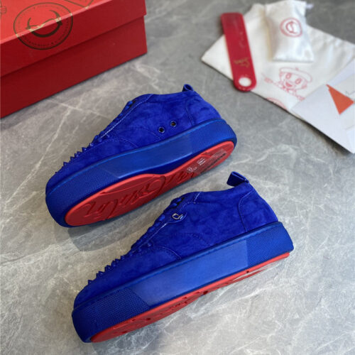 High Quality Luxury Christian Louboutin Louis Junior Spikes Sneakers – Style 01076 product detail