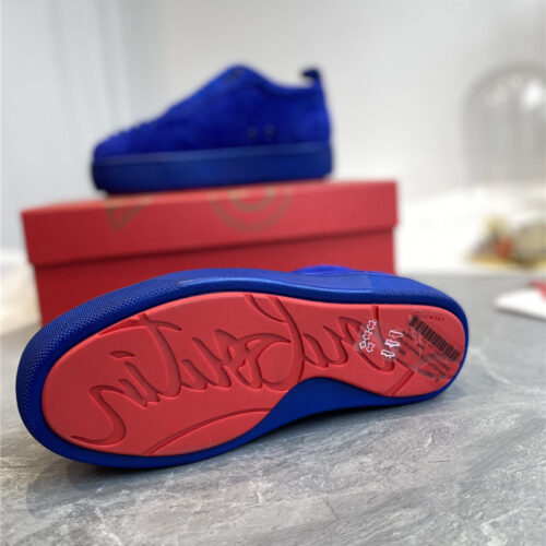 High Quality Luxury Christian Louboutin Louis Junior Spikes Sneakers – Style 01076 product detail