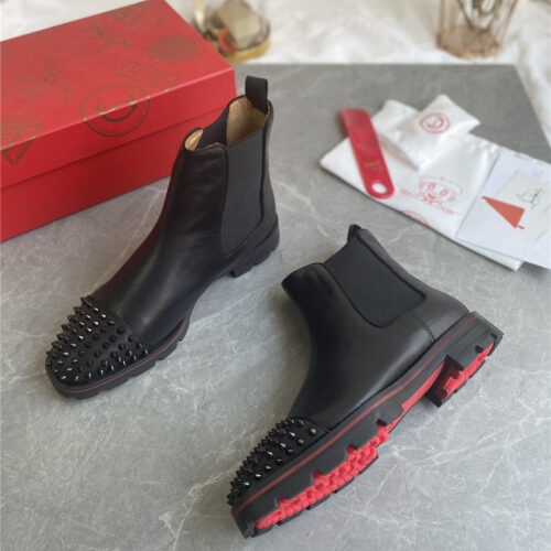 High Quality Luxury Christian Louboutin Red Bottoms Boots Womens product detail