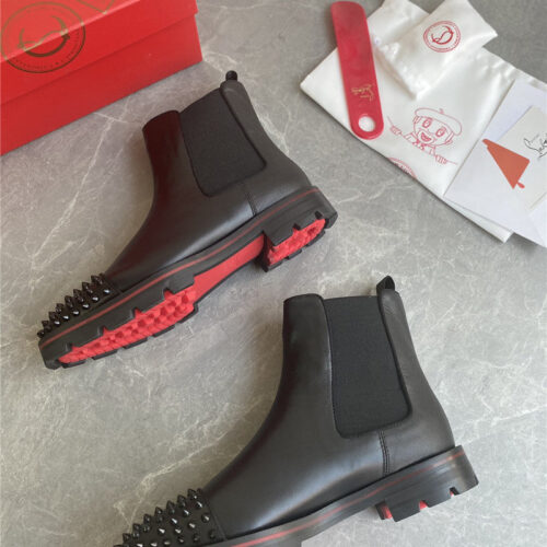 High Quality Luxury Christian Louboutin Red Bottoms Boots Womens product detail