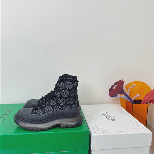 High Quality Luxury Alexander McQueen High Top Sneakers – Style 01059 product detail