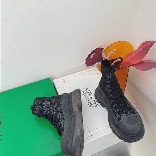 High Quality Luxury Alexander McQueen High Top Sneakers – Style 01059 product detail