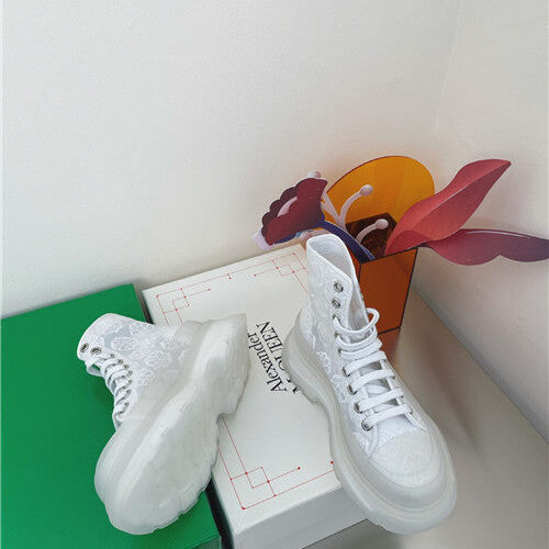 High Quality Luxury Alexander McQueen High Top Sneakers – Style 99363 product detail