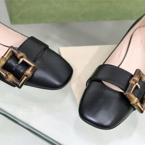 High Quality Luxury Gucci Bamboo Buckle Shoes – Style 18995 product detail