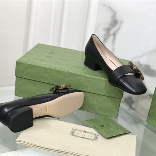 High Quality Luxury Gucci Bamboo Buckle Shoes – Style 18995 product detail
