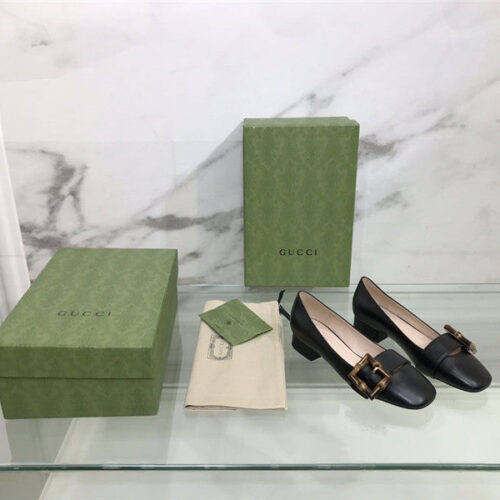 High Quality Luxury Gucci Bamboo Buckle Shoes – Style 18995 product detail