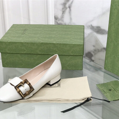 High Quality Luxury Gucci Bamboo Buckle Shoes product detail