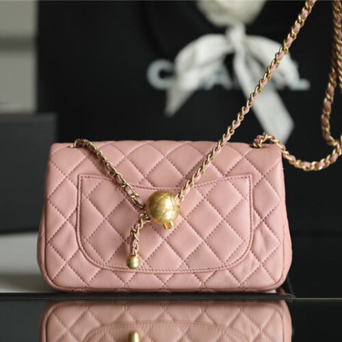 High Quality Luxury Chanel Mini Sheepskin Flap Bag – Style 48031 alternate view