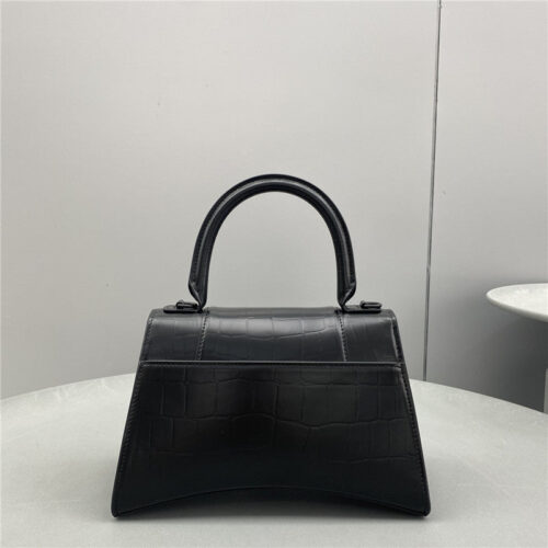 High Quality Luxury Balenciaga Hourglass Bag Black product detail