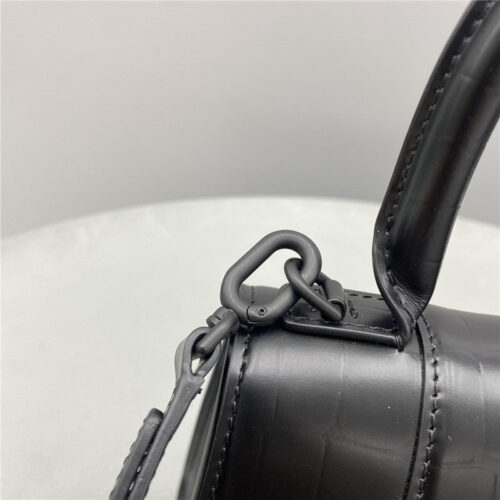 High Quality Luxury Balenciaga Hourglass Bag Black product detail