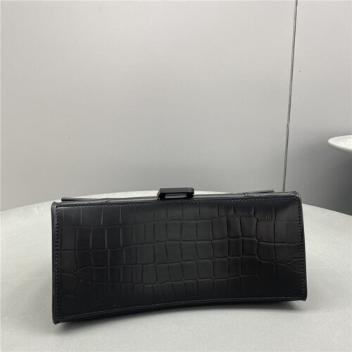 High Quality Luxury Balenciaga Hourglass Bag Black product detail