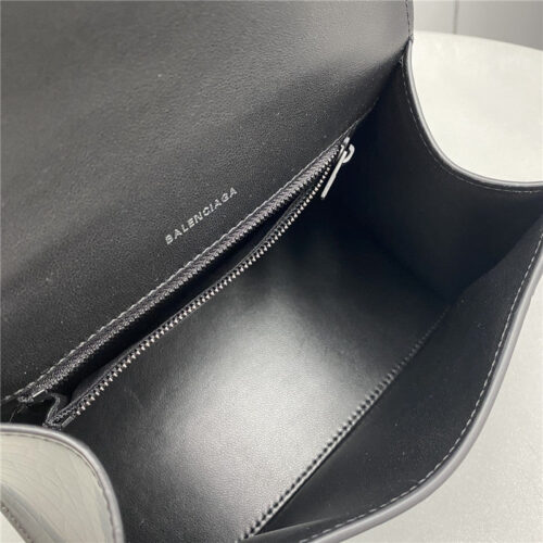 High Quality Luxury Balenciaga Hourglass Bag Black product detail