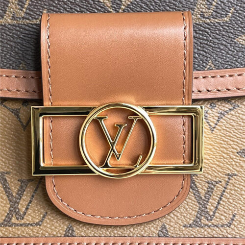 High Quality Luxury Louis Vuitton Dauphine MM Monogram Bag – Style 47629 product detail