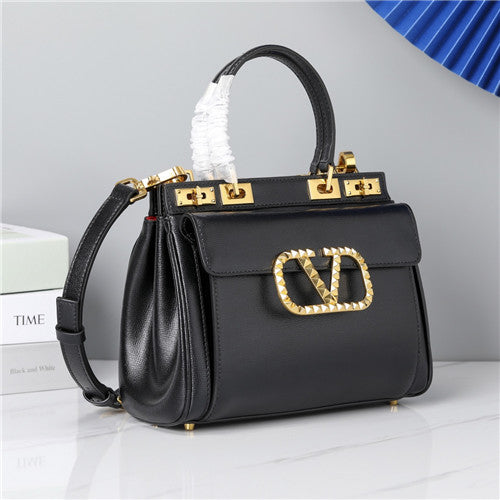 High Quality Luxury Valentino Garavani Rockstud Alcove Bag – Style 03657 alternate view