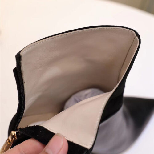 High Quality Luxury Jimmy Choo Pointed High Heel Ankle Boots – Style 41175 product detail