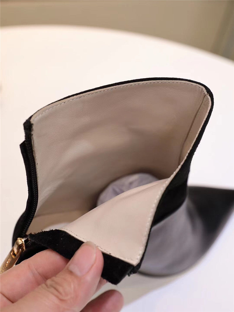High Quality Luxury Jimmy Choo Pointed High Heel Ankle Boots – Style 41175 product detail