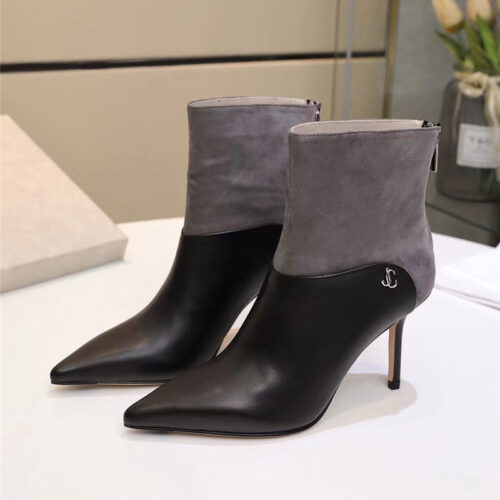 High Quality Luxury Jimmy Choo Pointed High Heel Ankle Boots alternate view