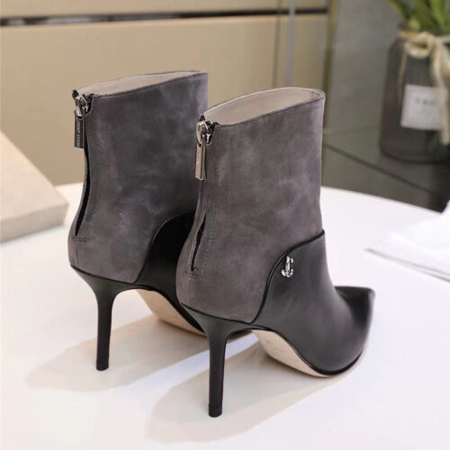 High Quality Luxury Jimmy Choo Pointed High Heel Ankle Boots product detail