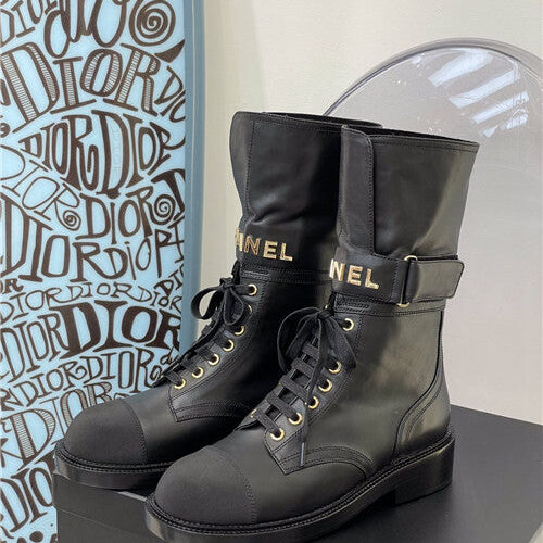 High Quality Luxury Chanel Ankle Boots Martin Boots – Style 70598 product detail