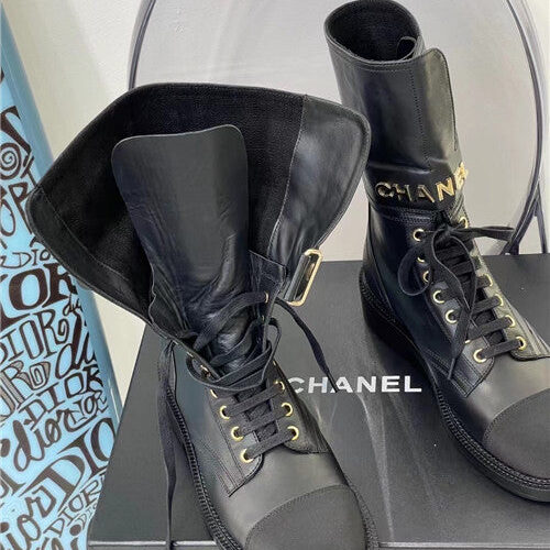High Quality Luxury Chanel Ankle Boots Martin Boots – Style 70598 product detail