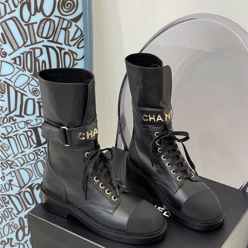 High Quality Luxury Chanel Ankle Boots Martin Boots – Style 70598 product detail