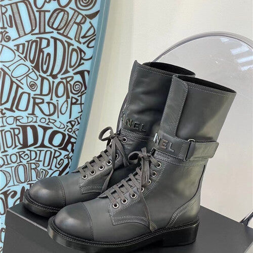 High Quality Luxury Chanel Ankle Boots Martin Boots – Style 01670 product detail