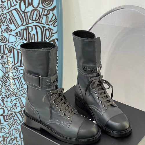 High Quality Luxury Chanel Ankle Boots Martin Boots – Style 01670 product detail