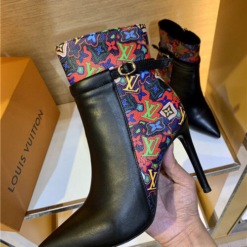 High Quality Luxury Louis Vuitton Heel Boots – Style 47267 product detail