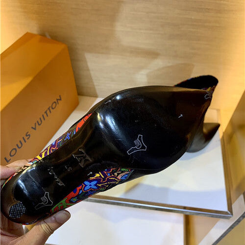 High Quality Luxury Louis Vuitton Heel Boots – Style 47267 product detail