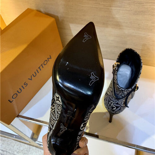 High Quality Luxury Louis Vuitton Heel Boots – Style 81731 product detail