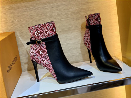 High Quality Luxury Louis Vuitton Heel Boots