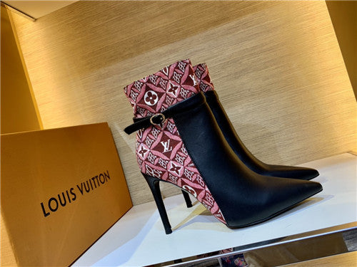 High Quality Luxury Louis Vuitton Heel Boots alternate view
