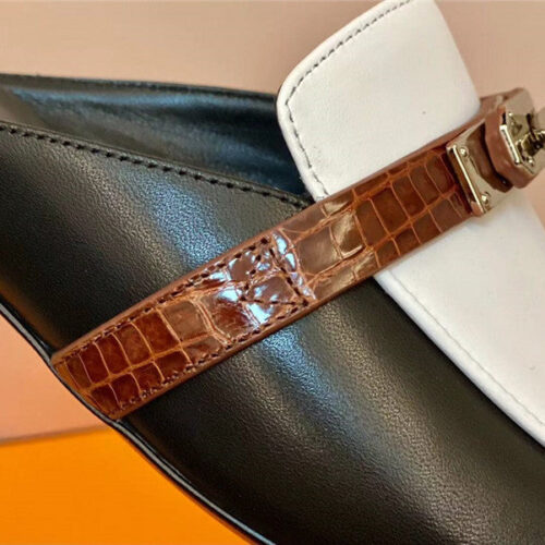 High Quality Luxury Hermes Mueller Slippers – Style 01987 product detail