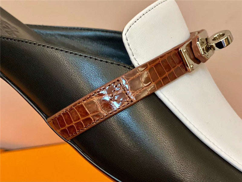 High Quality Luxury Hermes Mueller Slippers – Style 01987 product detail