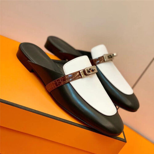 High Quality Luxury Hermes Mueller Slippers – Style 01987 product detail